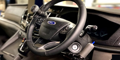 steering wheel and car adaptations