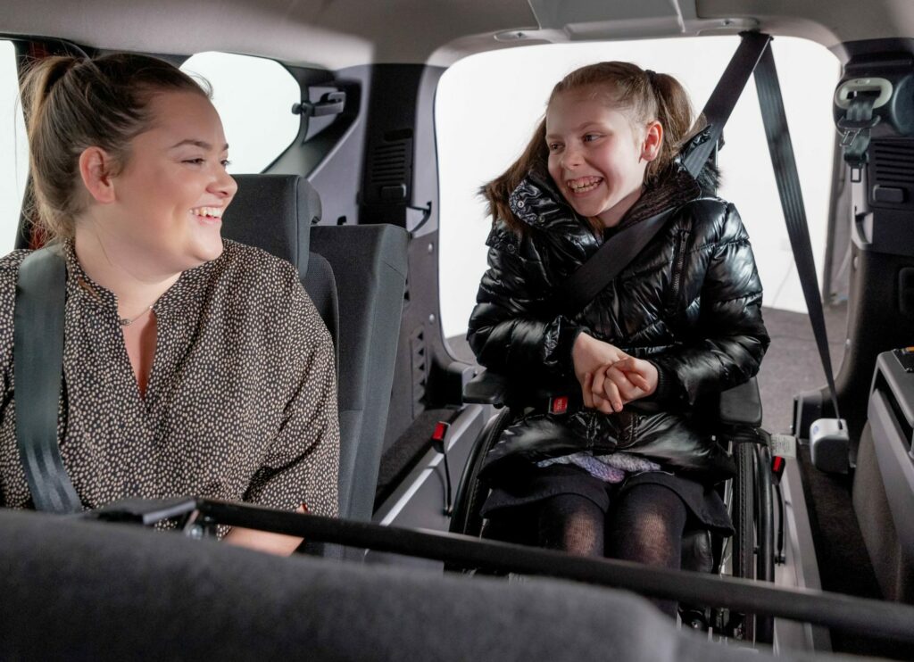 6-seater wheelchair accessible car