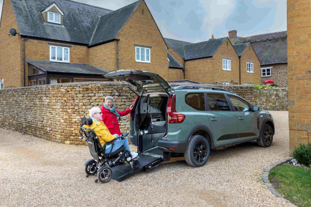 dacia jogger wheelchair accessible car