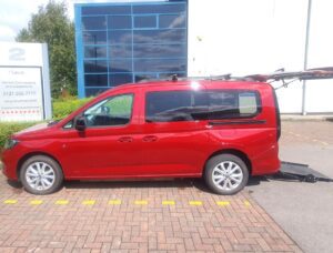 VW Caddy drive from wheelchair wav