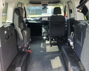 VW Caddy drive from wheelchair wav