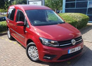 VW Caddy drive from wheelchair
