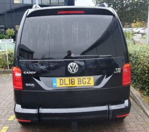 VW Caddy drive from wheelchair wav