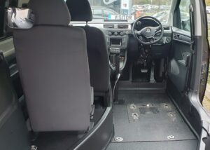 VW Caddy drive from wheelchair wav