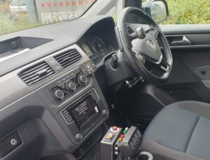 VW Caddy drive from wheelchair wav