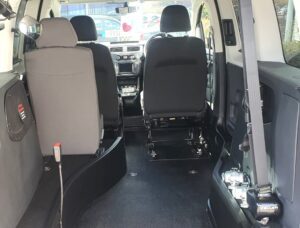 vw caddy drive from wheelchair wav