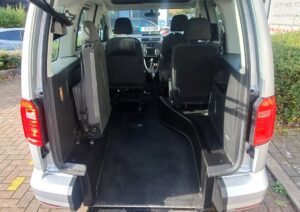 vw caddy upfront passenger wav