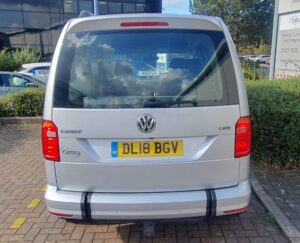 vw caddy upfront passenger wav